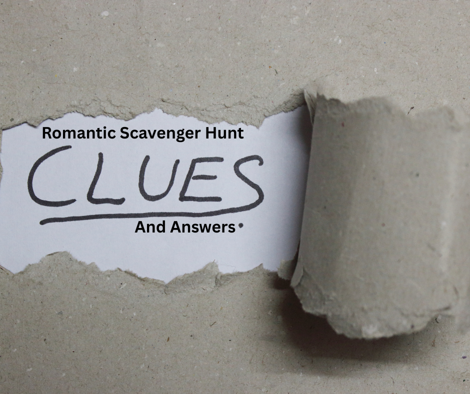 15 Proposal Scavenger Hunt Clues and Answers